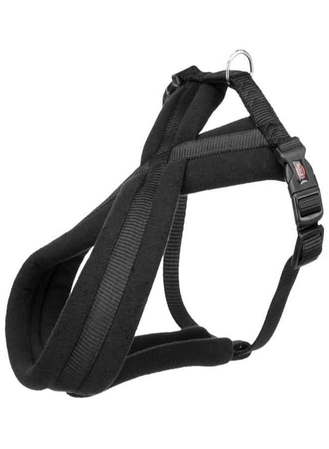 Trixie Premium Touring Harness L-XL 70-100cm/25mm Jet Black - Image 2